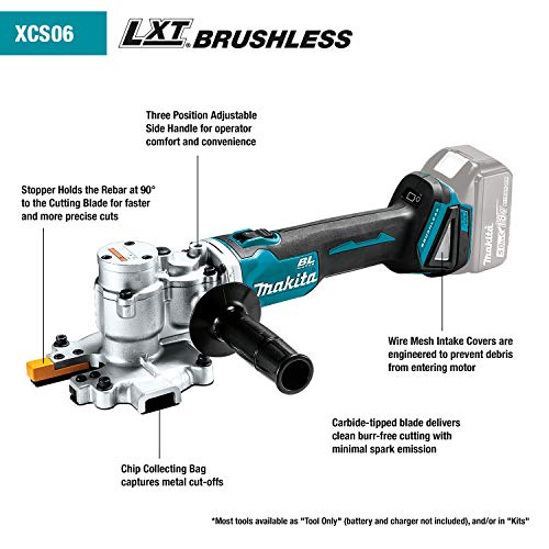 Makita XCS06ZK 18V LXT® LithiumIon Brushless Cordless Steel Rod Flush