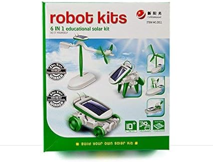 Solar Kits Toys 6 in 1 Educational Toys for Children Model Building