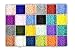 Mandala Crafts Glass Seed Beads for Jewelry Making - 18000 Colored 11/0 Mini Pony Beads for Tiny Jewelry Bracelet and Necklace