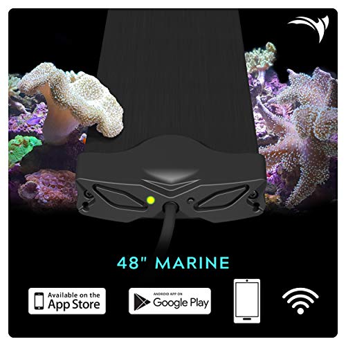 Aquatic Life Edge WiFi LED Aquarium Light, 48-Inch Marine