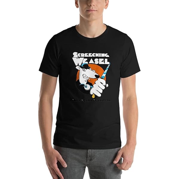90s Screeching Weasel バンドTシャツ pop punk Screeching Weasel T-Shirt Punk Rock Bands Unisex Heavy