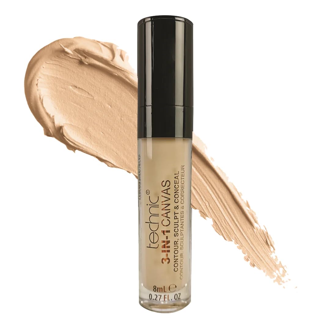 Technic 3-in-1 Canvas Contour, Sculpt & Conceal Concealer ~ Ivory