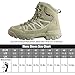 FREE SOLDIER Outdoor Men's Tactical Military Combat Ankle Boots Water Resistant Lightweight Mid Hiking Boots