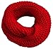 Jemis Women' s Super Soft Winter Knit Warm Infinity Scarf