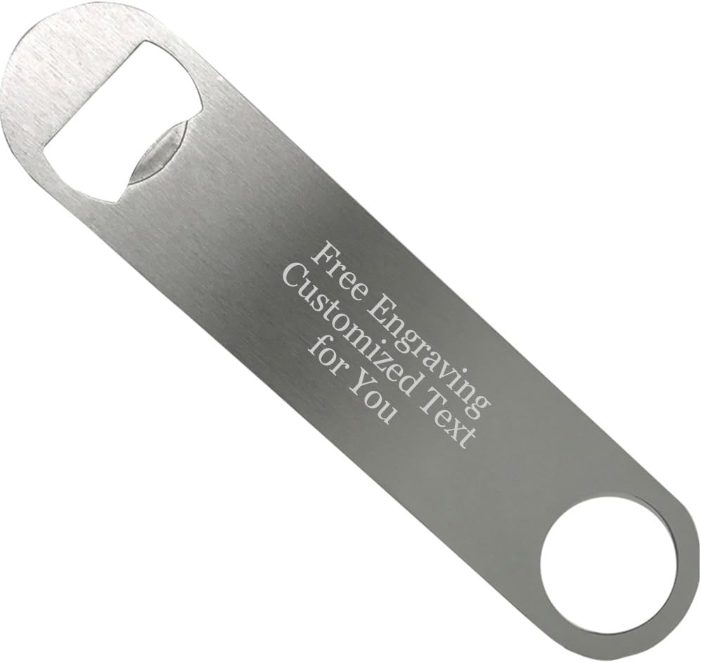 Sirwolf Customized Bottle Opener with Wood Handle