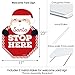 Big Dot of Happiness Jolly Santa Claus - Santa Stop Here Yard Sign - Christmas Welcome Yard Sign