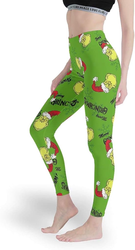 grinch yoga pants