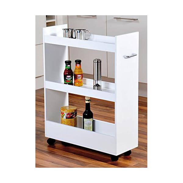 Kesper Nischenregal, Holz, weiÃ, 78cm – Bild 3