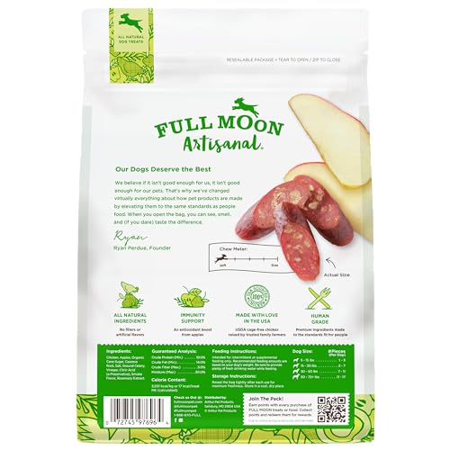 FULL MOON CHICKEN APPLE SAUSAGE 12.0 OZ
