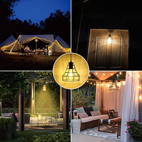 GOSUNWEY Solar Pendant Lights Outdoor Indoor, Solar Ceiling Lights for Shed Lights Solar Powered with Remote Control,Solar Indoor Lights for Chicken Coop Porch Garage Greenhouse Patio Barn Storage