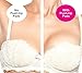 Womens Silicone Bra Inserts and Breast Chest Pads Enhancers Push-up Molding(Skin)