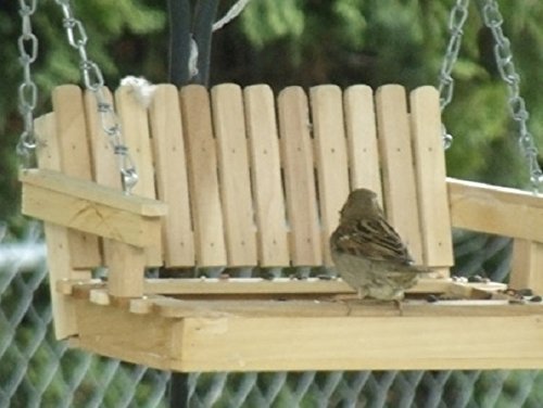 Mother's Day Radiant Red Porch Swing Bird Feeder - Free US Shipping