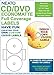 Neato CD/DVD Economatte Full Coverage Labels – 50 Sheets – Makes 100 Labels - CLP-192239 - Online Design Label Studio Included - Adhesive Made Specifically for CDs & DVDs