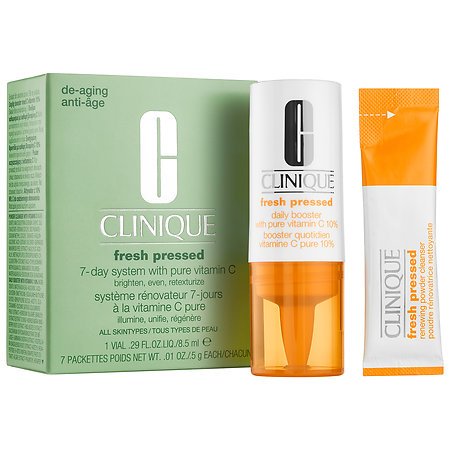 Clinique Fresh Pressed 7 Day System with Pure Vitamin C, 0.01 Ounce