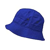Glory Max Unisex Solid Color 100% Cotton Bucket Hat