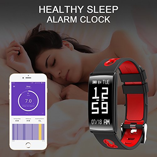 Fitness Tracker Bracelet With Wrist Based Heart Rate Blood Pressure Monitor Bluetooth Call Remind Remote IP68 Waterproof Smart Watch Wireless Pedometer Band Sleep Monitor For Android iOS Phone