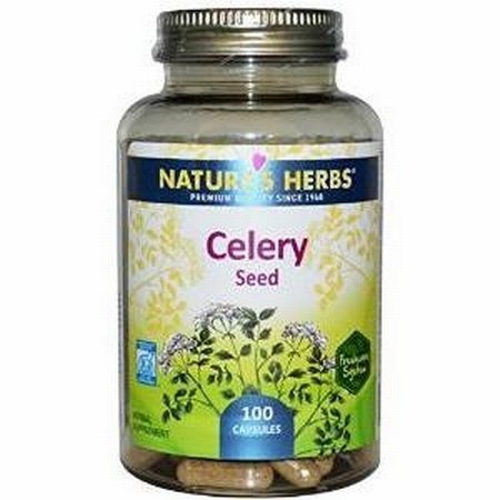 Twinlab Nature's Herbs Celery Seed 1500mg, 100 Capsules