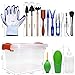godehone Succulent Tools Set 41 Pieces, Mini Garden Hand Tools Set for Indoor Miniature Fairy Garden Plant Carethumb 1
