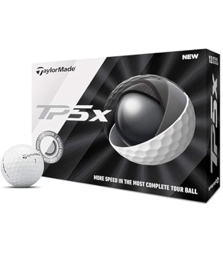 Amazon.com : Taylormade 2019 TP5X Dozen, White, One Dozen : Sports