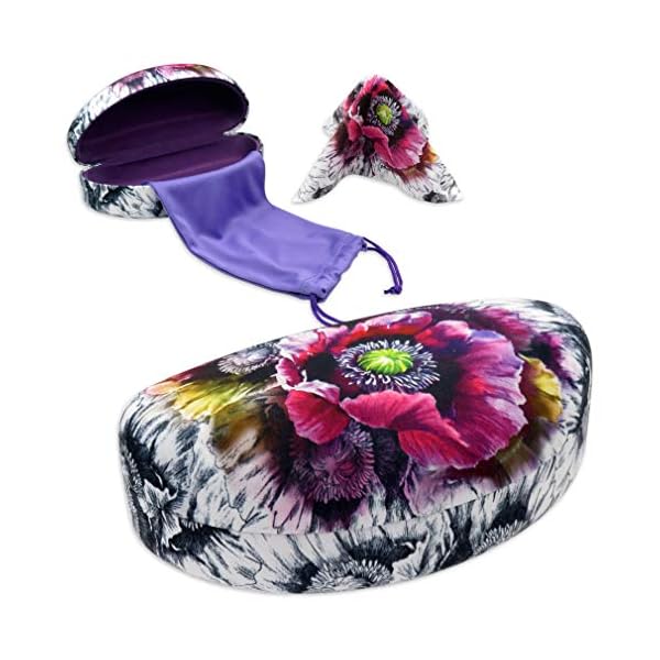 MyEyeglassCase Extra Large Hard Sunglasses Case Large Glasses Case