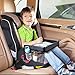 Kids Travel Tray - Waterproof, Portable Toddler Snack and Play Station with Mesh Storage Pockets - Activity Lap Desk for Car Seat, Stroller, Plane by EverythingINplace (Black)