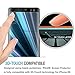 PULEN Compatible with Sony Xperia XZ3 Screen Protector,0.3MM Slim [3D Full Coverage] [Anti-Fingerprints] [Anti-Scratch] [Bubble Free] 9H Hardness Tempered Glass Film for Sony Xperia XZ3 (Black)