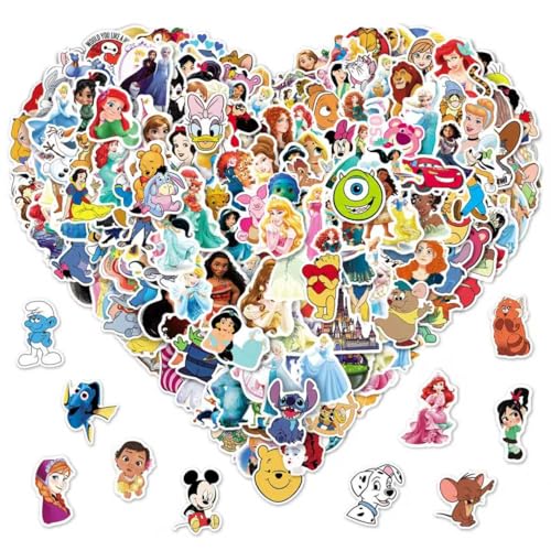 Disney Kids Princess Cute Cartoon Character Stickers