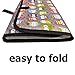 Portable Changing Pad for Baby - Waterproof Diaper Changing Pad - Compact Baby Changing Pad- Travel Diaper Changing Mat - Foldable Lightweight Changing Mat for Newborn (Grey Owls)