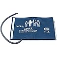 Tryonpet NIBP Cuff with Bladder for Adult 25-35cm, 35cm Single Tube Reusable PU Replacement Universal Blood Pressure Cuff, No BP Connector