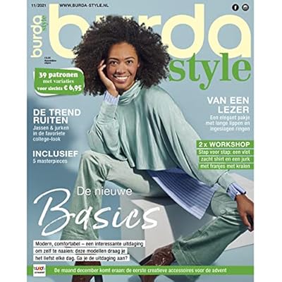 Burda Style UK Magazine Noviembre 2021 Single Issue Dominican
