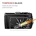 AKWOX (Pack of 3) Tempered Glass Screen Protector For Olympus Tough TG-5 TG-4 TG-3, [0.3mm 2.5D High Definition 9H] Anti-scratch Optical LCD Premium Protective Cover