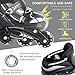 Tuko Kids Adjustable Roller Skates Boy Blades Illuminating Inline Skates (US Little Kid 12M/13M/1M)