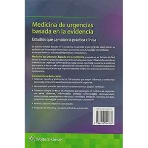 Medicina de urgencias basada en la evidencia: Estudios que cambian la práctica clínica (Spanish Edition)