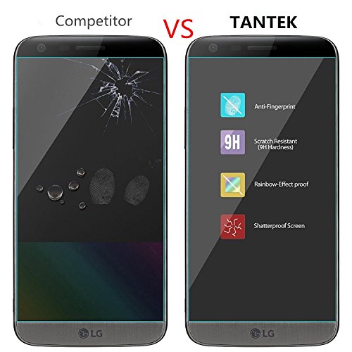LG G5 Screen Protector,TANTEK [Anti-Bubble][HD Ultra Clear