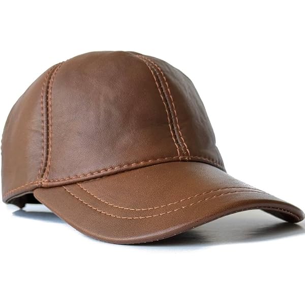 LELE SADOUGHI NWT AUTHENTIC WALNUT FAUX LEATHER BASEBALL CAP Lele Sadoughi Faux Leather Baseball Cap in Walnut | REVOLVE main image 2