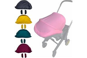 Feliliber Stroller Replacement Accessories Canopy, Baby Stroller Sun Shade Compatible with Doona Car Seat & Strollers (Pink)