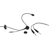 NFlightMic Universal Microphone for Aviation Headset - Works with Bose QC25 and QC35 Noise Cancelling Headphones