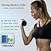 Rioddas Wireless Headphones Retractable Earbuds Sport Neckband Bluetooth headphones HD Stereo Bluetooth 4.1 Earphones w/ Mic IPX5 Sweatproof fo Gym Workout Talk Time Up To 15 Hours UPGRADED（Black）