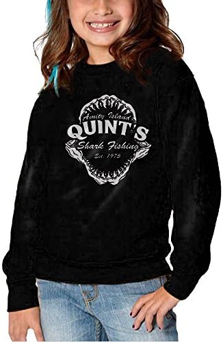 Child Quint S Shark Fishing Comfortable Pullover Athletic Hoodie