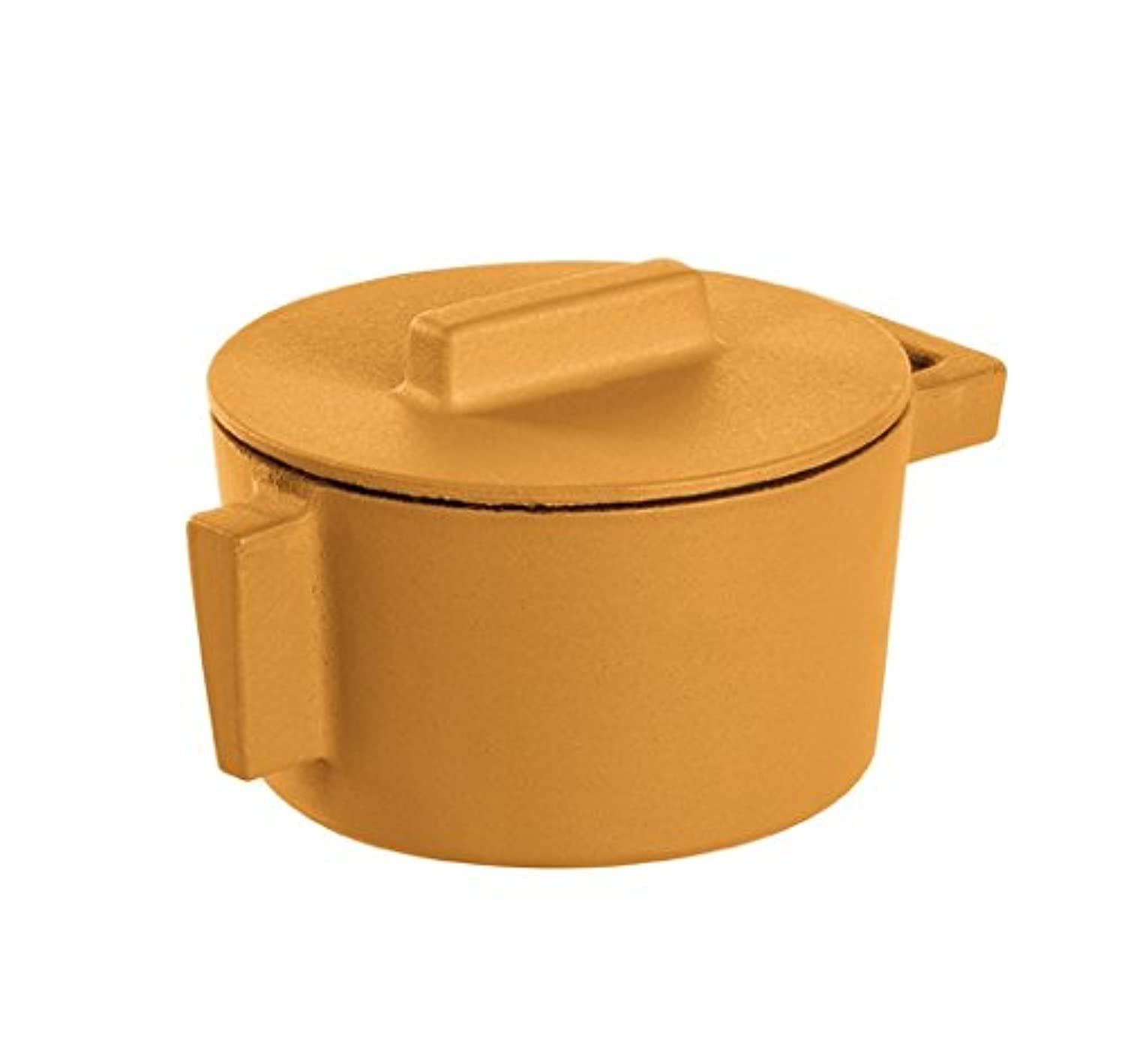 Sambonet terra. Cotto Cast Iron Casserole Pot 10 cm Vanilla