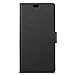 SLEO Nokia 6 Case - SLEO Luxury Slim PU Leather Flip Protective Magnetic Wallet Cover Case for Nokia 6 with Card Slot and Stand Feature - Black