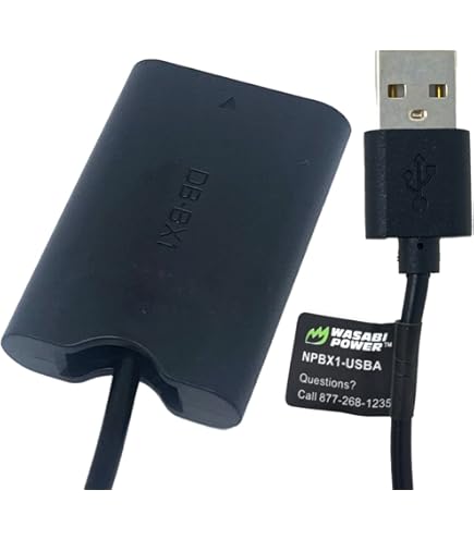 Amazon.com: 適用於Sony Cybershot DSC-WX350 V/B/N 相機的AC/DC 壁式