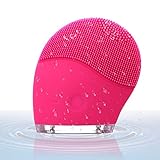 Benss Silicone Face Brush and Massager Natural Silicone Face Scrubber with Eye Massage for Polish and Scrub Anti-Aging Acid Peels Reduce Acne