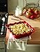 Emile Henry Made In France Flour Ruffled Square Baker