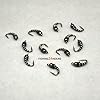 12pcs-1-Dozen-Fly-Fishing-Bead-Head-Zebra-Midge-10-12-Trout-Flies-NEW