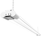Sunco LED White Hanging Workshop Garage Shop Light