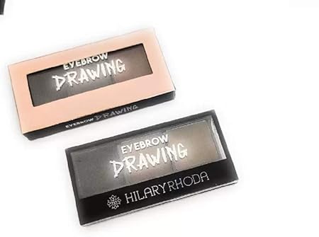 Hilary Rhoda,Eyebrow Enhancer (eyebrow Palette no 1) 6.8 g (black, grey, brown)
