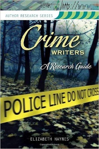 Crime Writers A Research Guide Author Research Series