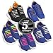 Diagonal One No Tie Shoelaces for Kids & Adults. The Elastic Silicone Shoe Laces to Replace your Shoe Strings. 16 Slip On Tieless Flat Silicon Sneakers Laces