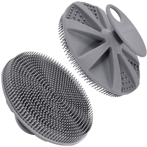 INNERNEED Silicone Body Scrubber Shower Brush